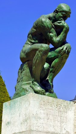 The Thinker (Le Penseur) by Auguste Rodin